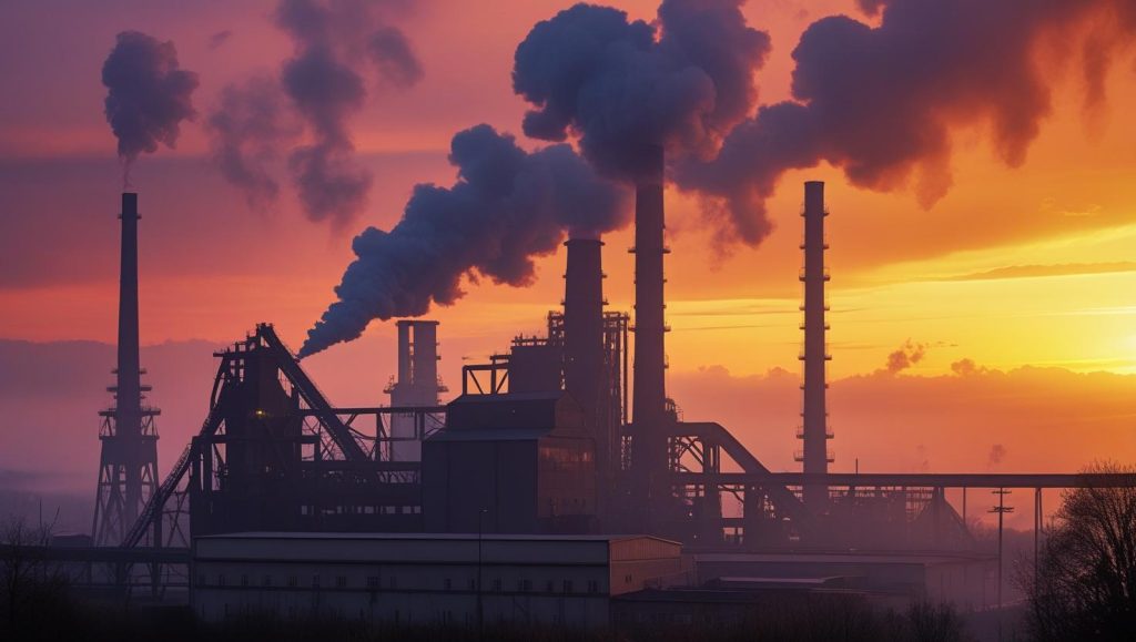 Industri baja di perubahan musim